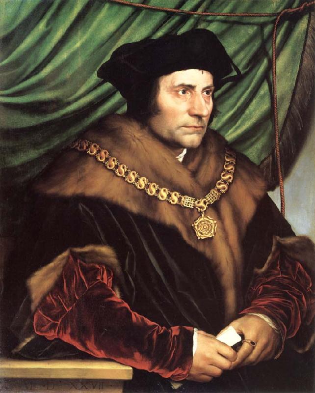 Hans holbein the younger Sir Thomas More France oil painting art